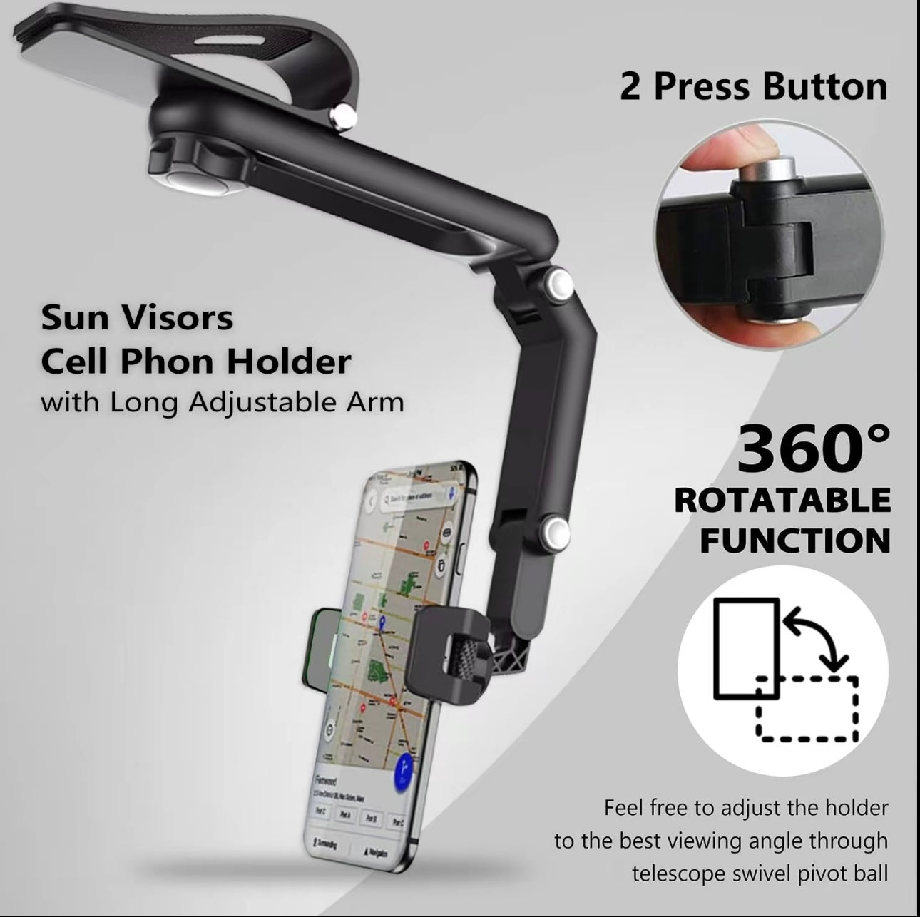360 Adjustable Phone Holder